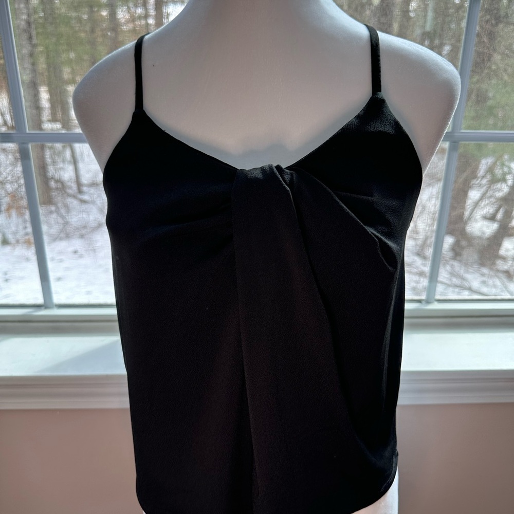 Elegant Black Sleeveless Top NWT